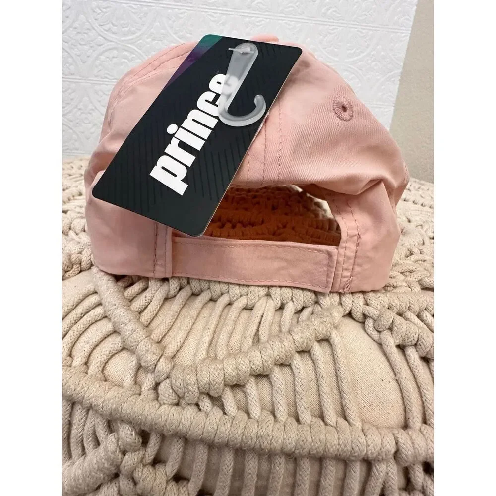 🌸 Prince Tennis Girls Meet Me on The Court Pink and Purple Baseball Cap New
